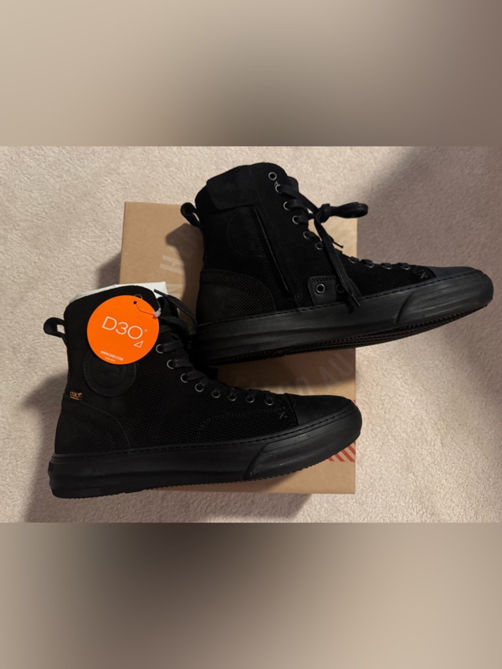 Falco Lennox 2 Motorcycle Boots Shoes US 9.5 EU 43 Men, New In Box, Never Worn